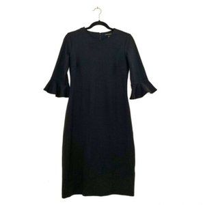 Banana Republic 3/4 Ruffle Sleeve Dress